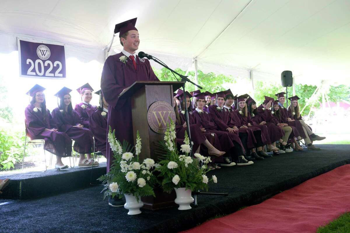 Cole Edward Breen was the class orator for the 2022 Commencement Exercises of Wooster School, Friday morning, June 10, 2022, Danbury, Conn.