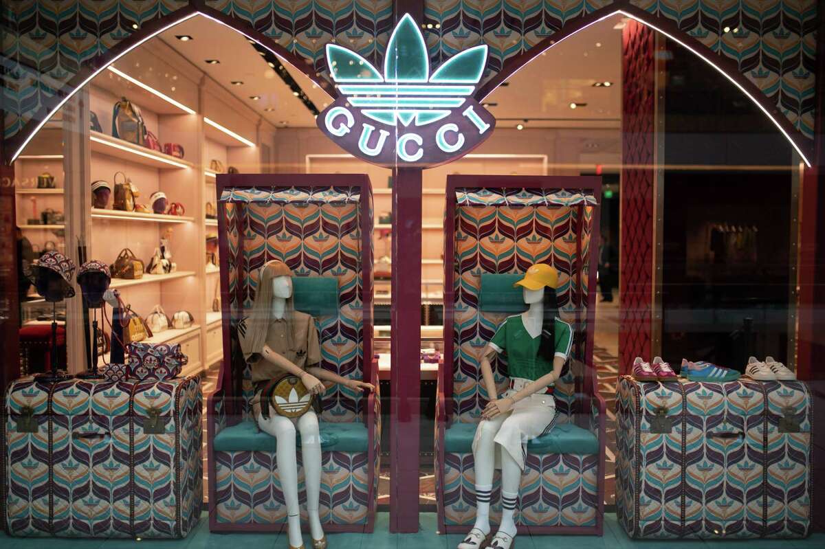 Gucci x Adidas Collaboration at the Galleria in Houston, TX on Satuday, June 11, 2022