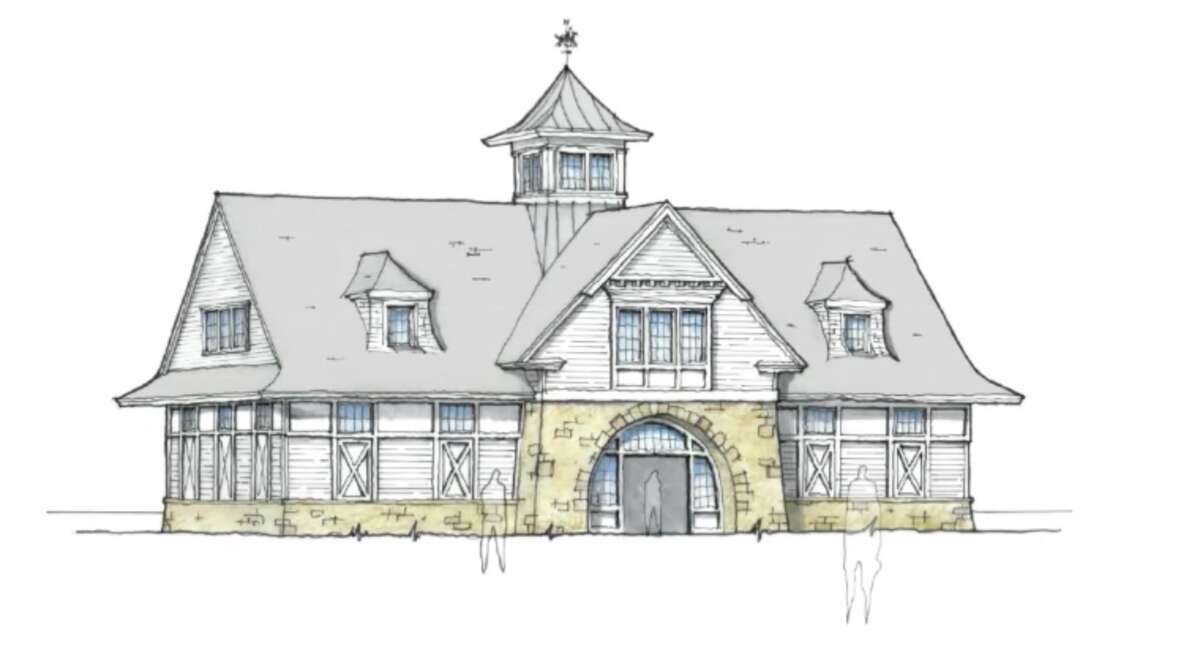 This is a rendering of the clubhouse that will be built at 74 Mitchell St. in Saratoga Springs. It will become part of a homeowner's assocation.