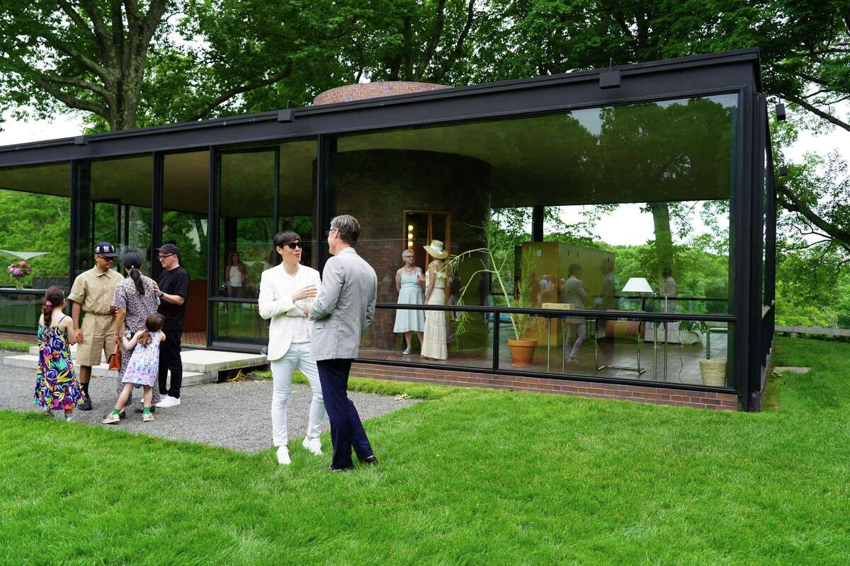 The Glass House in New Canaan celebrated its 15th anniversary after not holding the annual fundraising event for three years, on Jun 11, 2022.