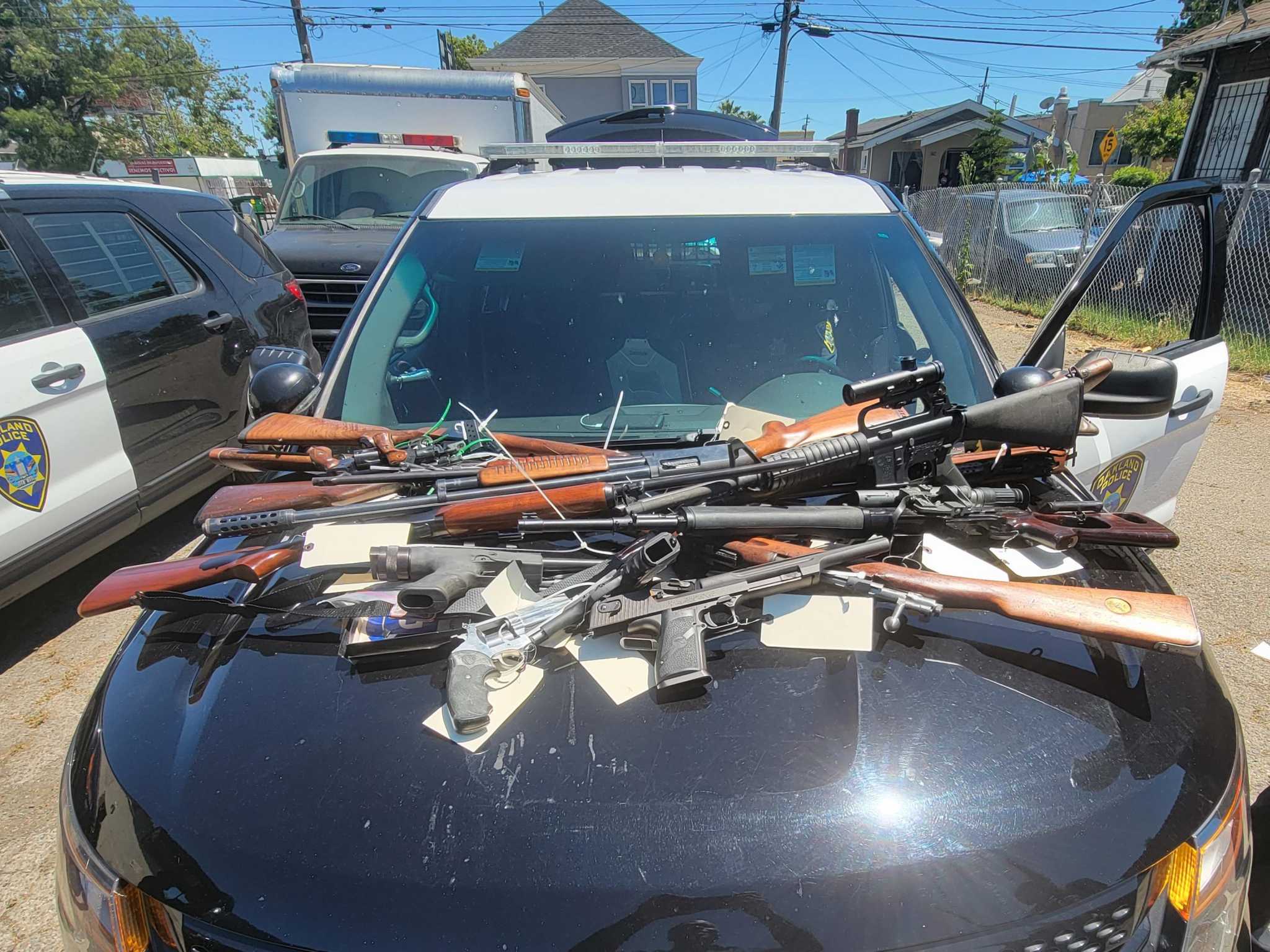 Dozens Of Firearms Surrendered In Oakland Gun Buyback Event