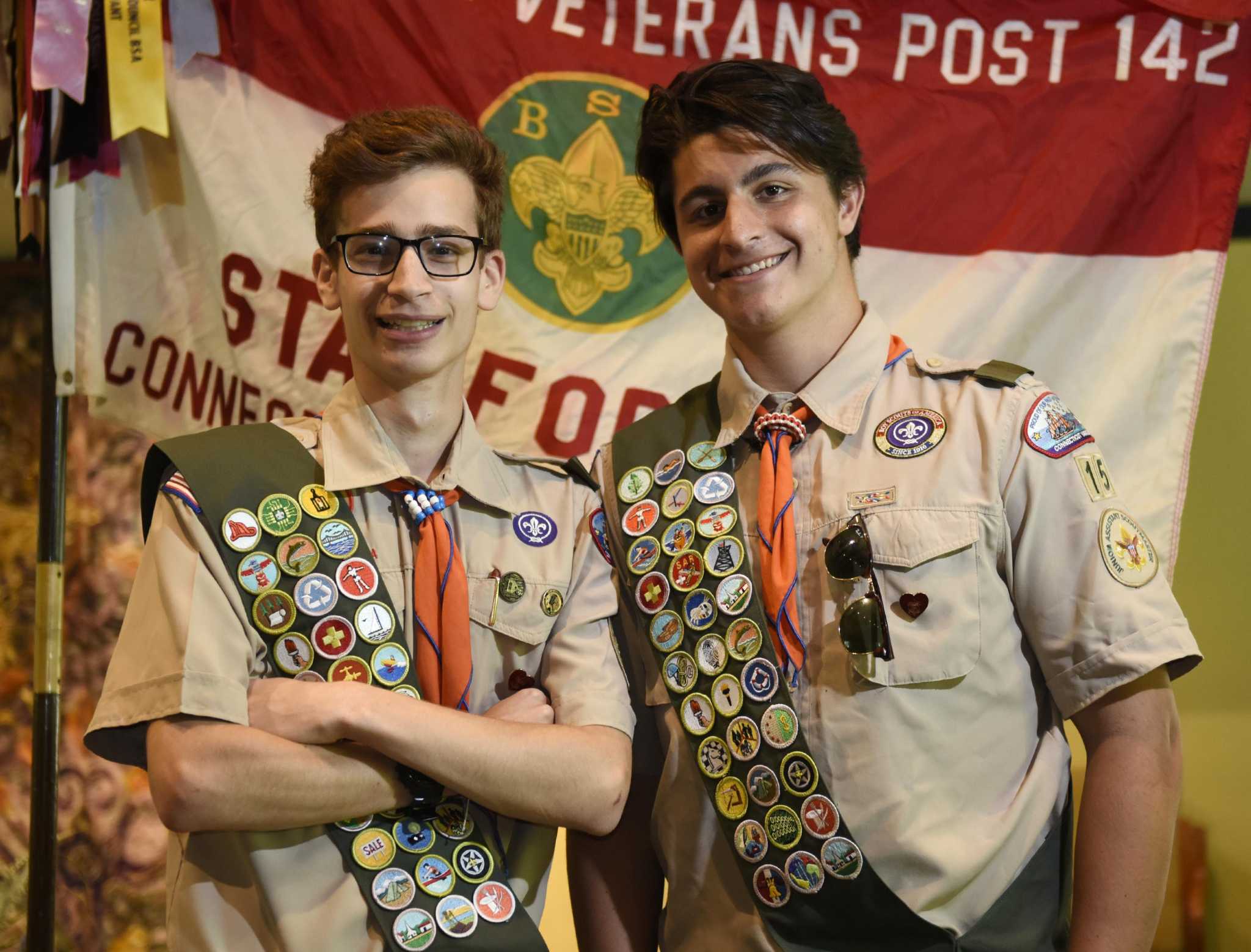 Stamford BSA Troop 15 honors its newest Eagles - Vimarsana News