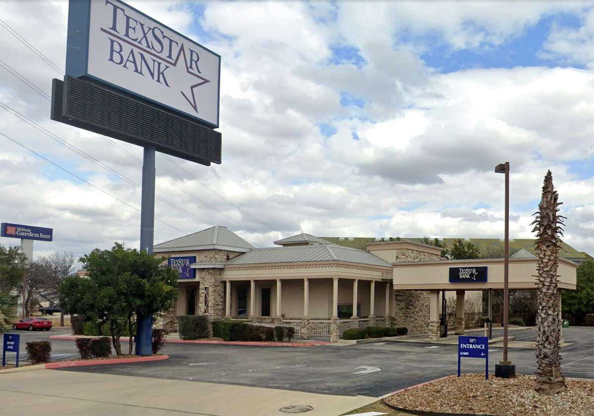 Universal City-based TexStar National Bank has agreed to be acquired by Corpus Christi’s American Bank. The combined banks will have about $2.5 billion in assets. Three of TexStar’s six branches are in San Antonio, including this one at 12800 San Pedro Ave.