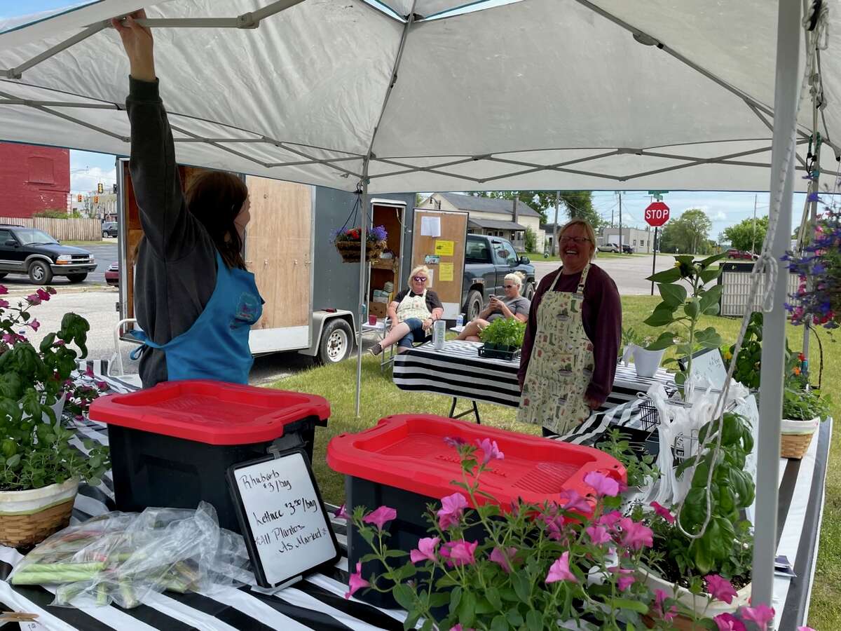Evart Farmers Market is now open for the summer
