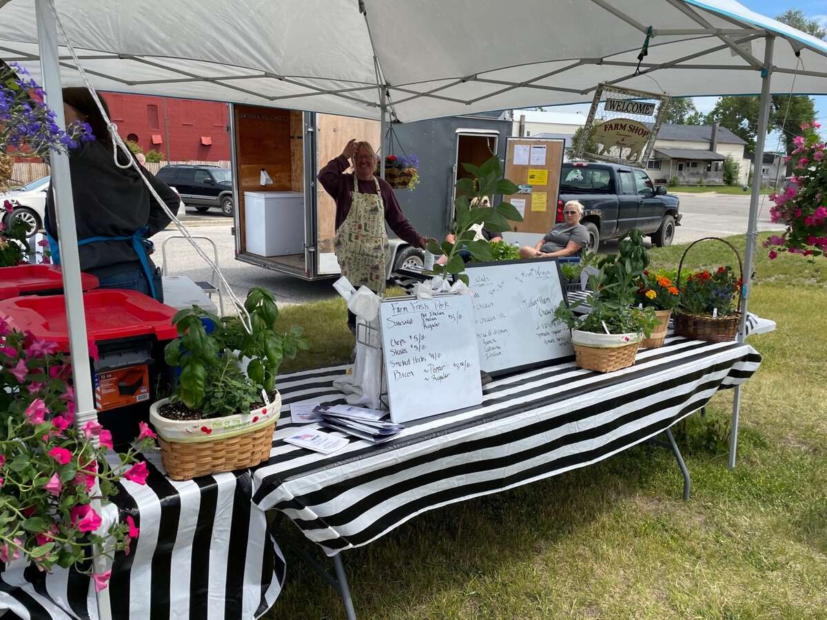 Evart Farmers Market is now open for the summer