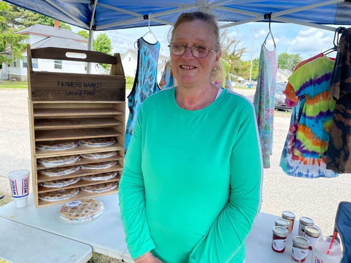The Evart Farmers Market opened for the season June 11, featuring a variety of homemade products. "The whole concept behind this is to make good food from scratch for people," said Robin Hartoon from G Farms.