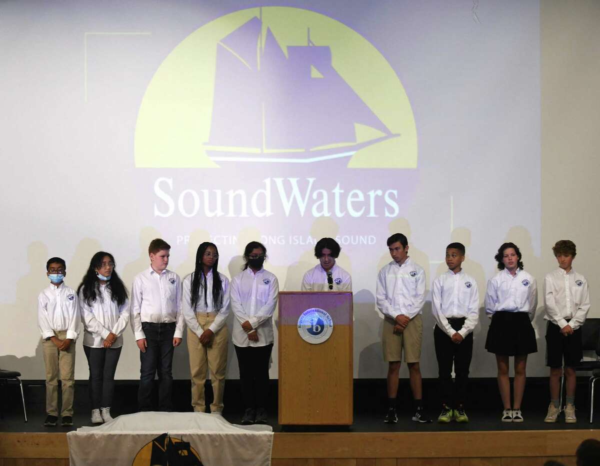 From caps to racks How Stamford students turned four tons of discarded