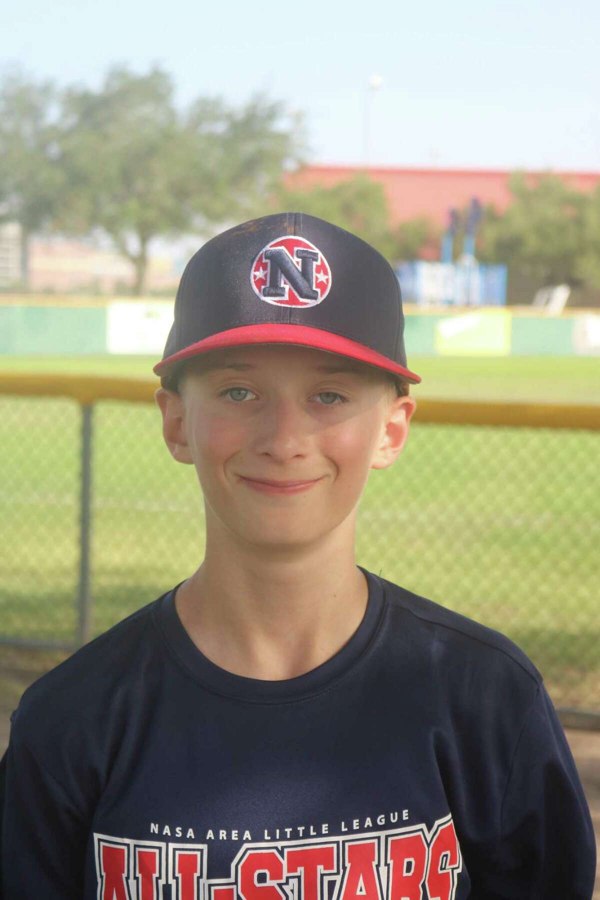 NASA Area Little League's Tanner Richards struck out four of the first six League City batters he faced in the semifinals. Had only allowed one earned run through three. Very composed young man on the hill. Offensively, he singled and doubled in his opening two plate appearances.