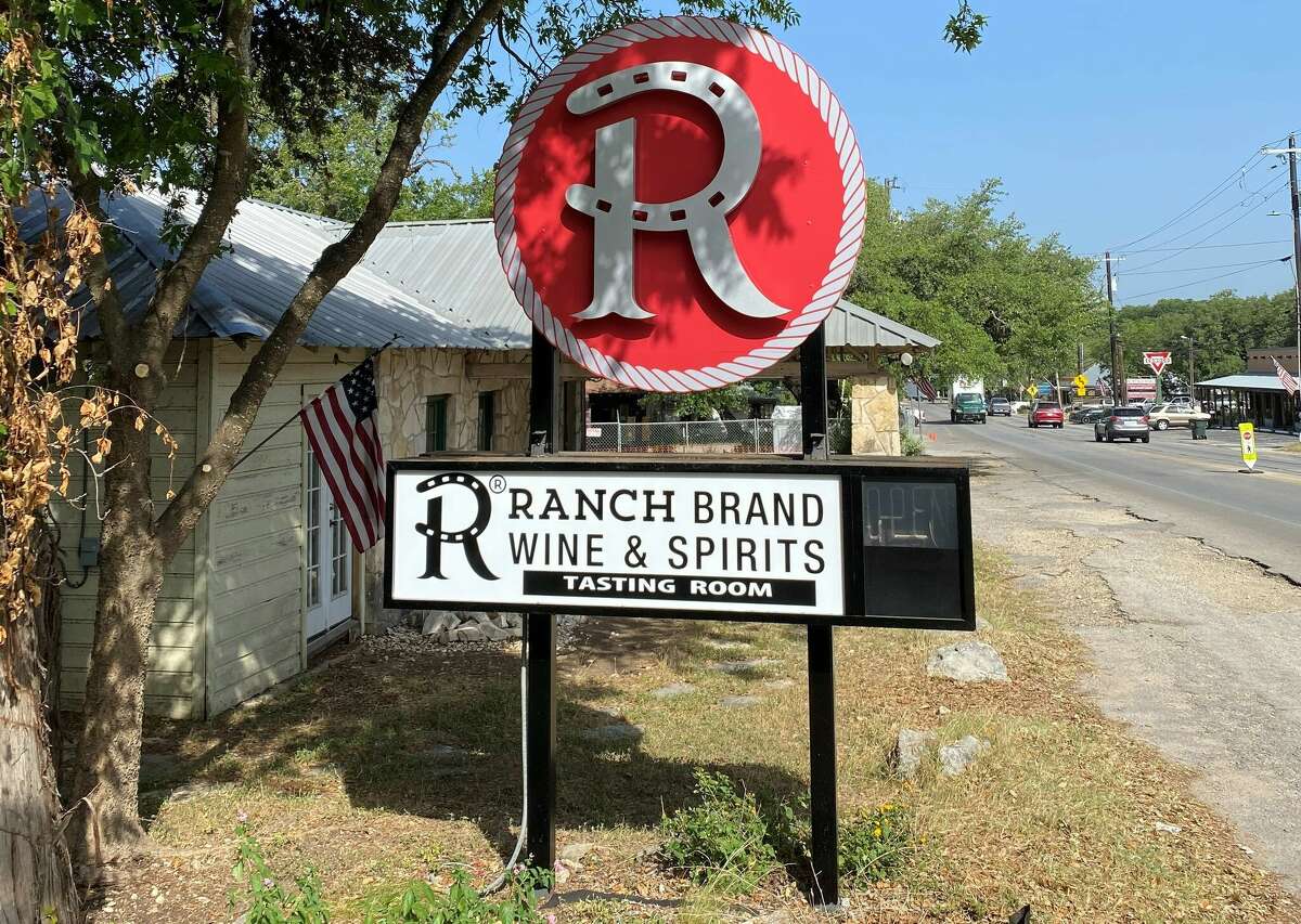 Ranch Brand Wine and Spirits tasting room in Wimberley.