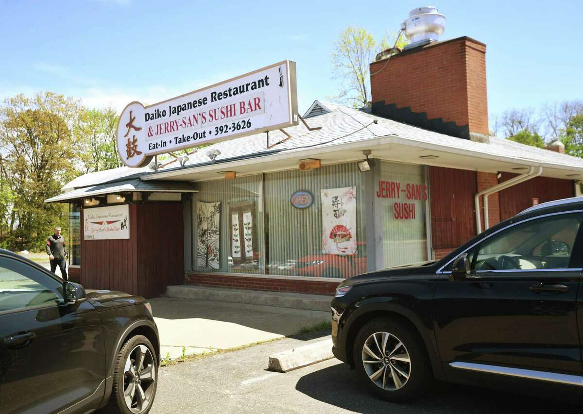The former Daiko Japanese Restaurant & Jerry-San's Sushi Bar on Derby Avenue in West Haven.