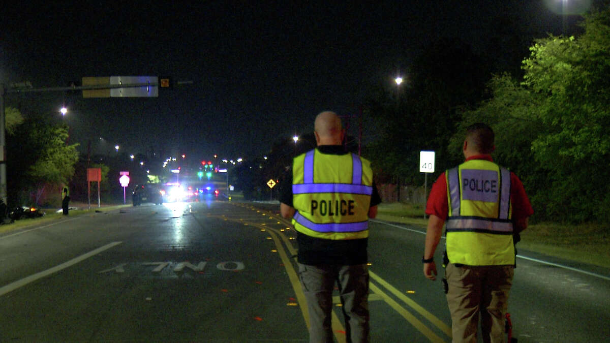 Two men were killed in separate crashes overnight.