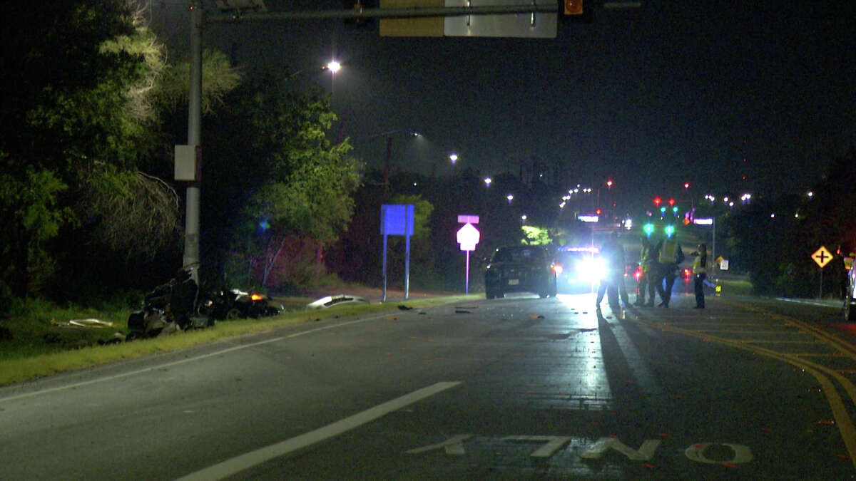 Two men were killed in separate crashes overnight.