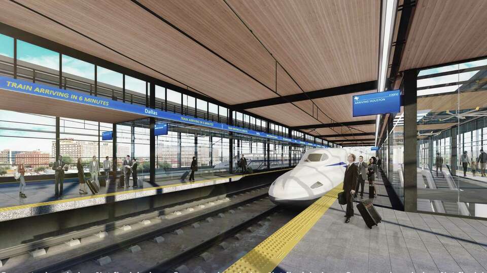 Story photo for Houston-to-Dallas bullet train backers demand proof of life.