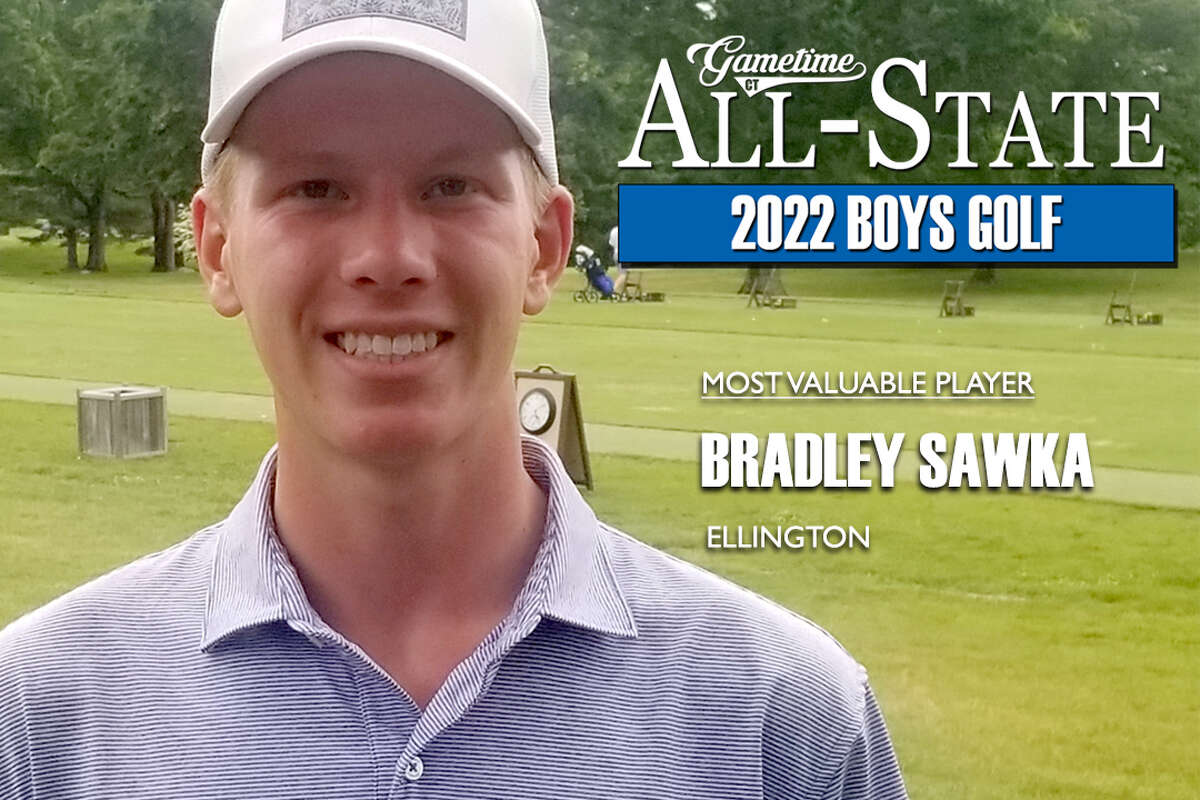 Ellington's Bradley Sawka is the GameTimeCT boys golfer of the year.