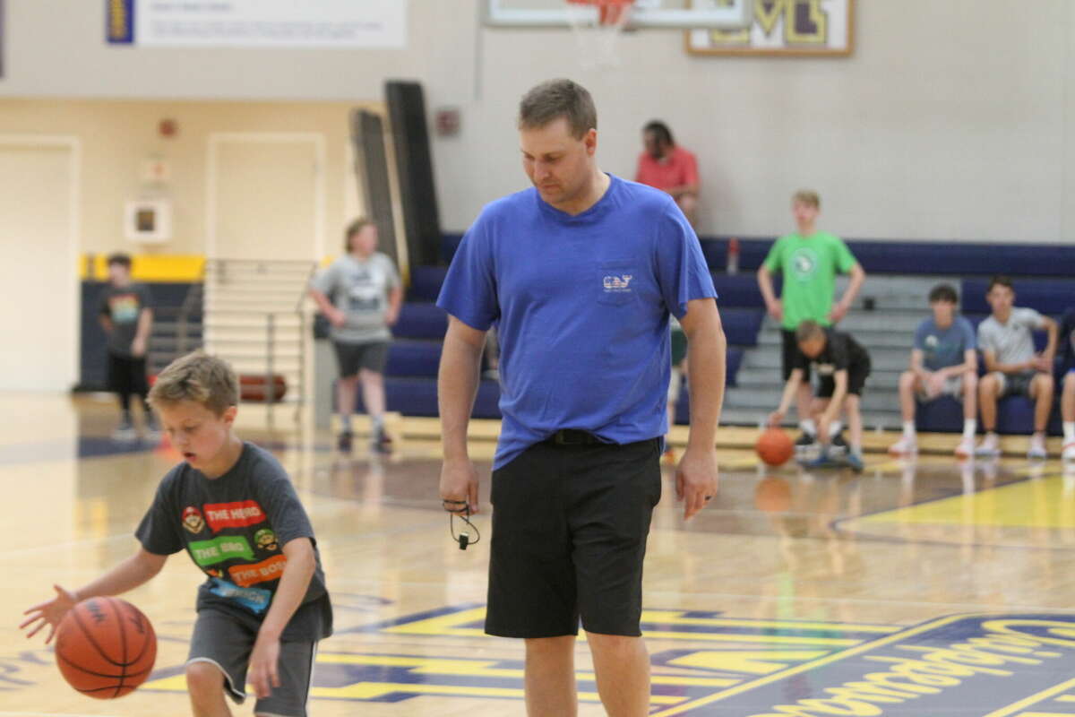 The Manistee boys basketball program is hosting a four-day hoops camp for area youth, which began Monday morning. 