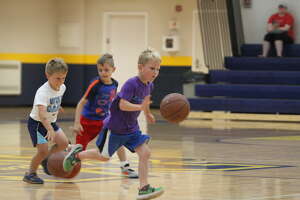 PHOTOS: Area youth have fun at Manistee High basketball camp