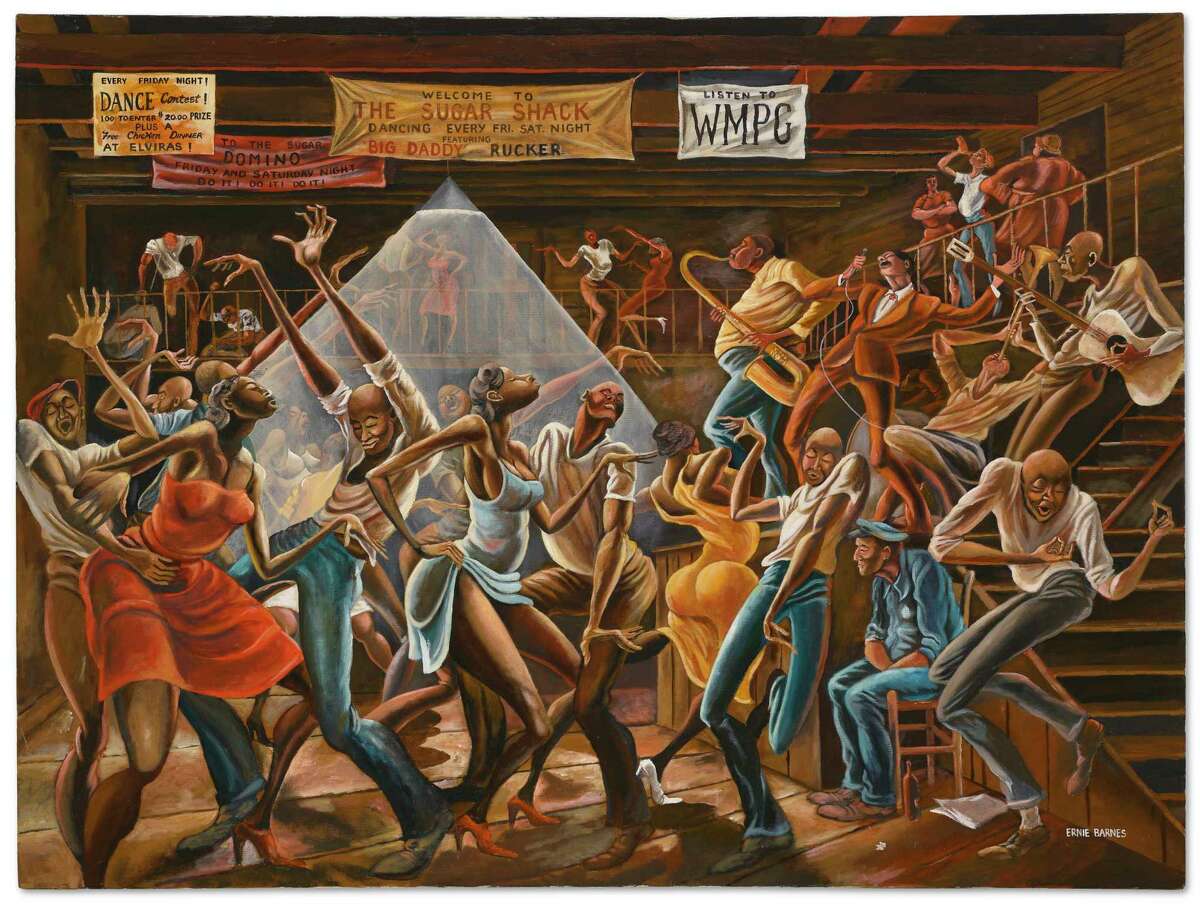 Houston energy trader Bill Perkins sent ripples through the art world last week when he bought Ernie Barnes' most famous painting, 