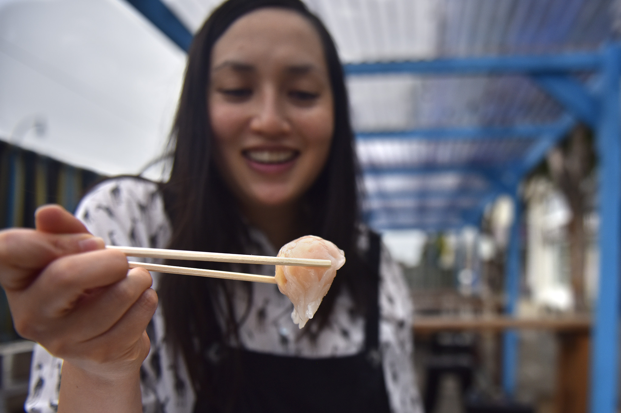 Giant, gingery potstickers Chase Luck Bakery in San Francisco lovingly