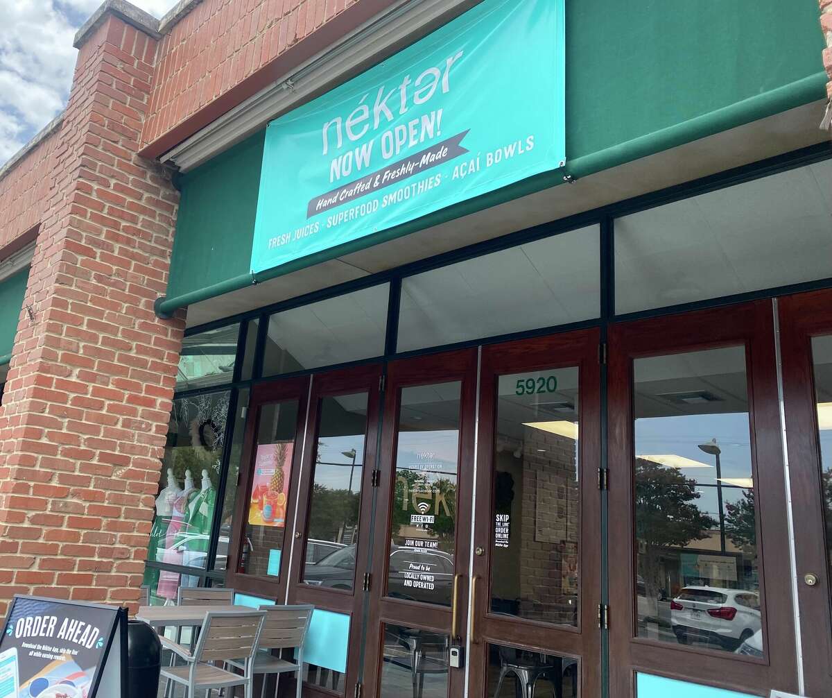 Nékter, a juice bar and açaí bowls spot, is now open in San Antonio.