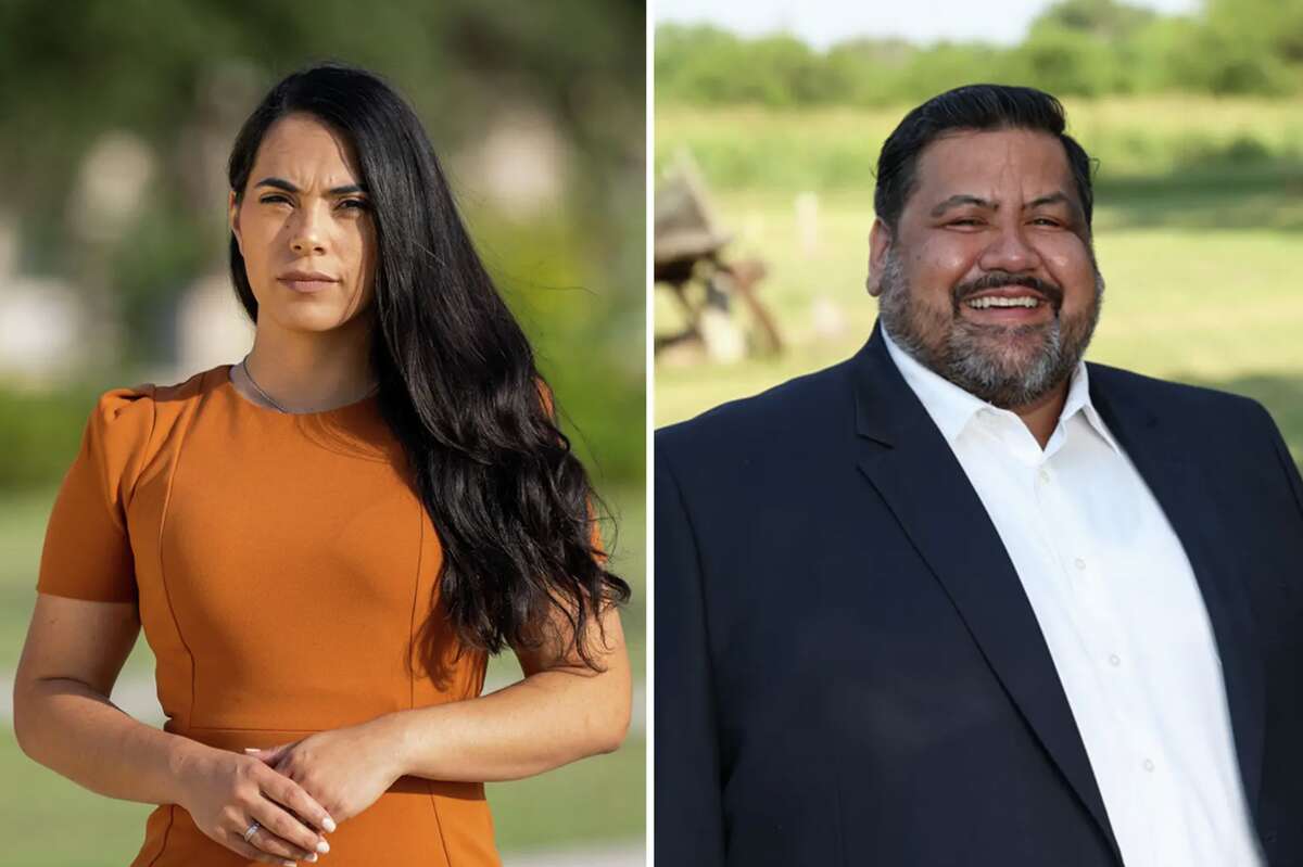 Republican Mayra Flores, left, won a special election against Democrat Dan Sanchez, right, for the South Texas congressional seat left vacant by U.S. Rep. Filemon Vela.