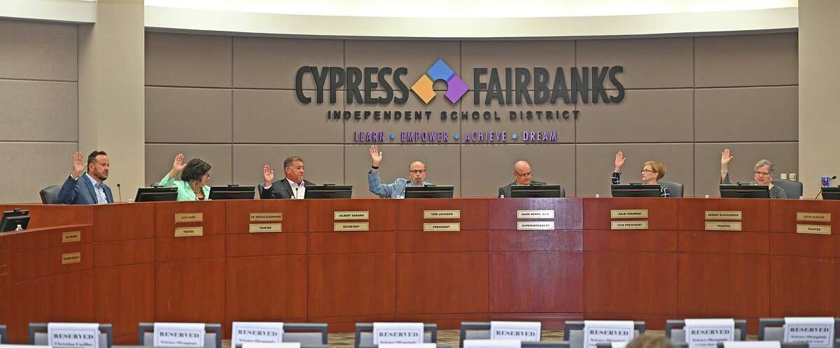 The Cy-Fair ISD board of trustees approved the 2022-2023 budget for the school district on June 13, 2022, raising the salary for staff district-wide for the 11th consecutive year.