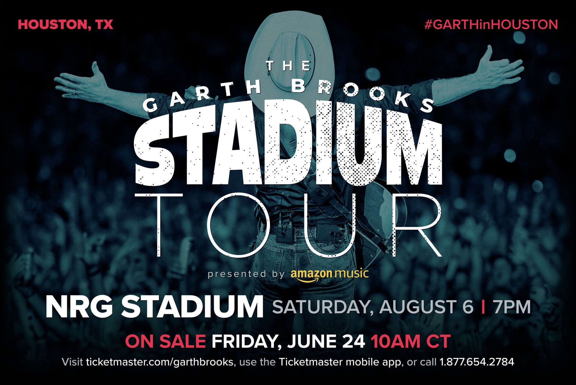 Garth Brooks is returning to NRG Stadium in Houston