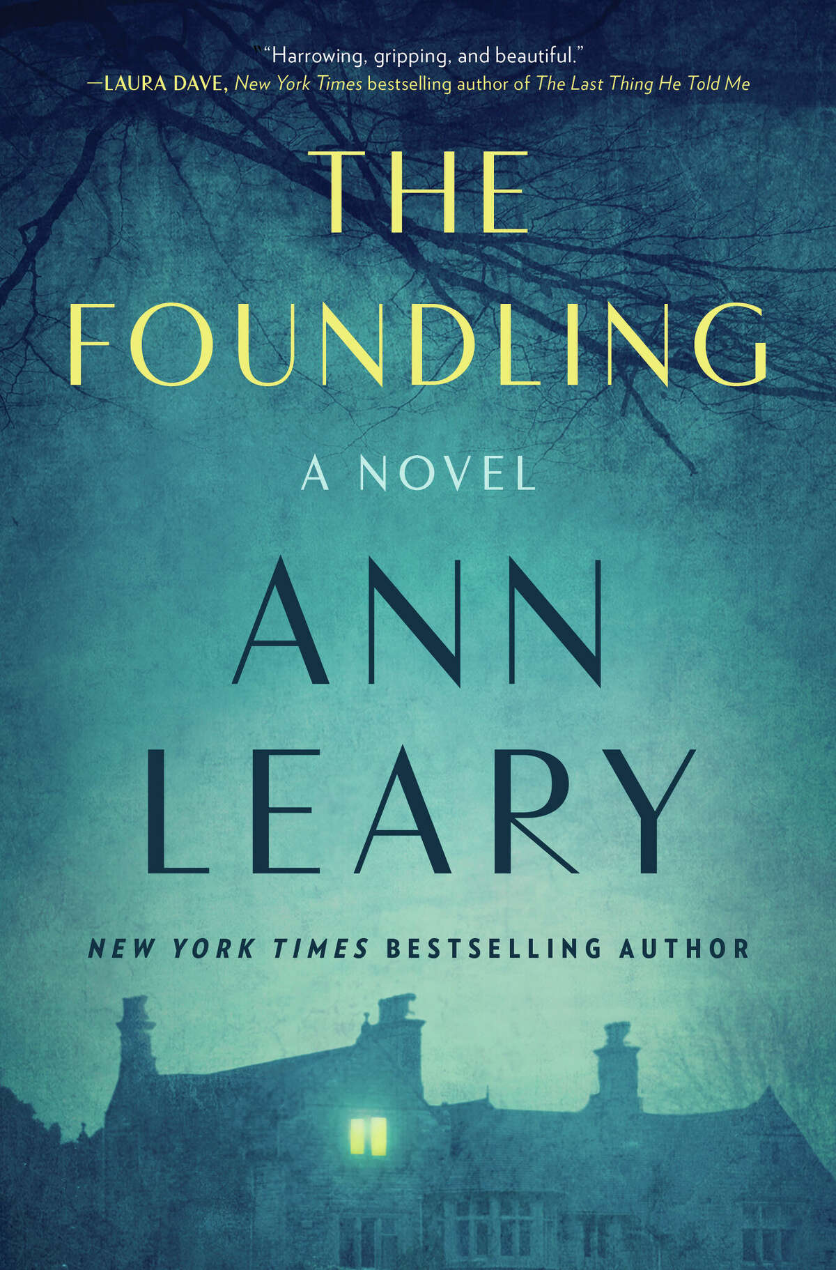 The cover of "The Foundling," the first historical fiction by Leary, a New York Times bestselling author. 