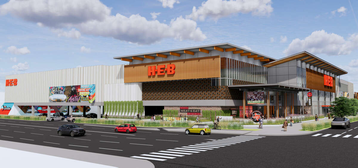 The new H-E-B at South Congress Avenue and Oltorf Street will be a massive 145,000 square feet and have expanded services and parking.
