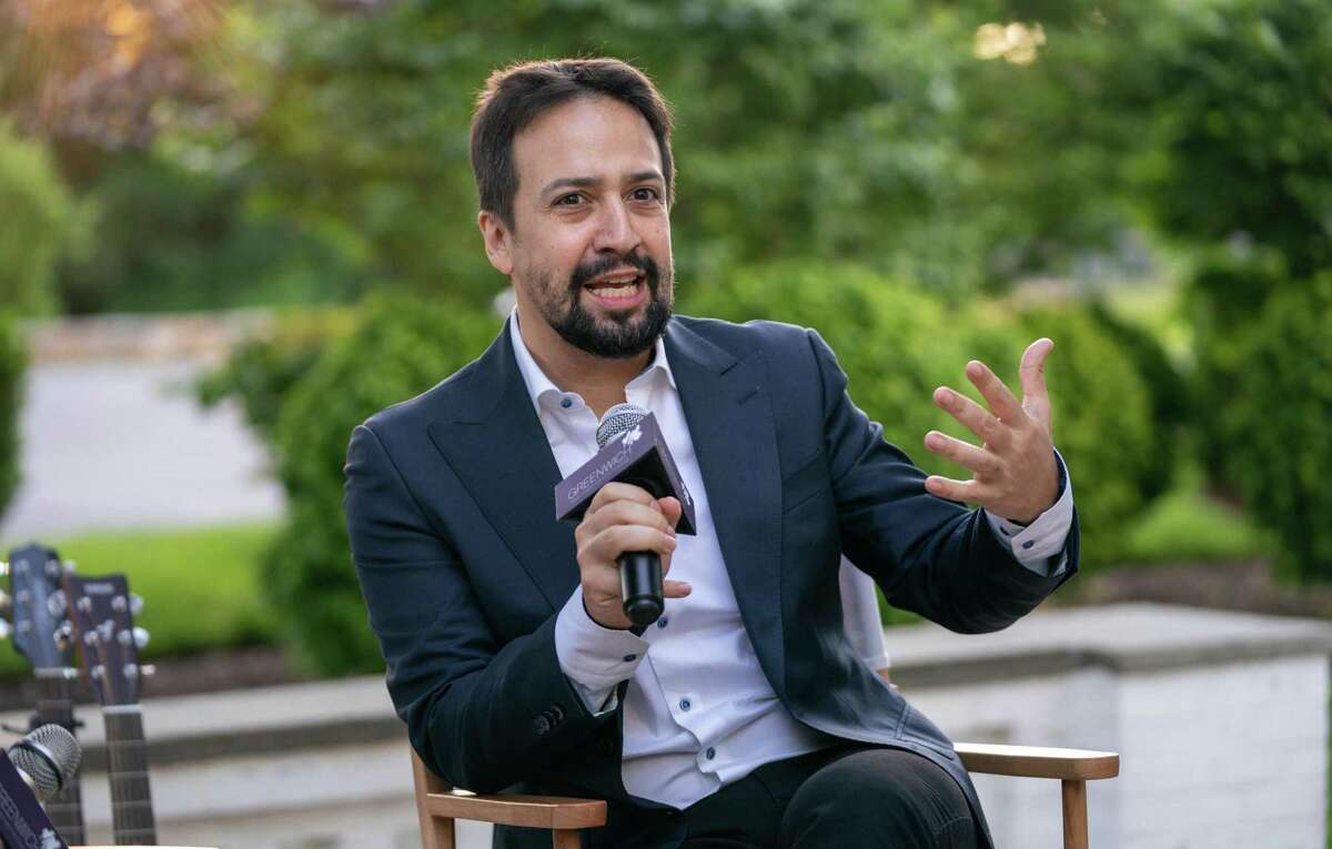 Lin Manuel Miranda came to Greenwich last week to accept his Changemaker Award from the Greenwich International Film Festival. Miranda attended a private cocktail reception in town and did a talkback with audience members that was led by with Sara Elisa Miller, director of philanthropy and special projects for the Miranda Family Fund.