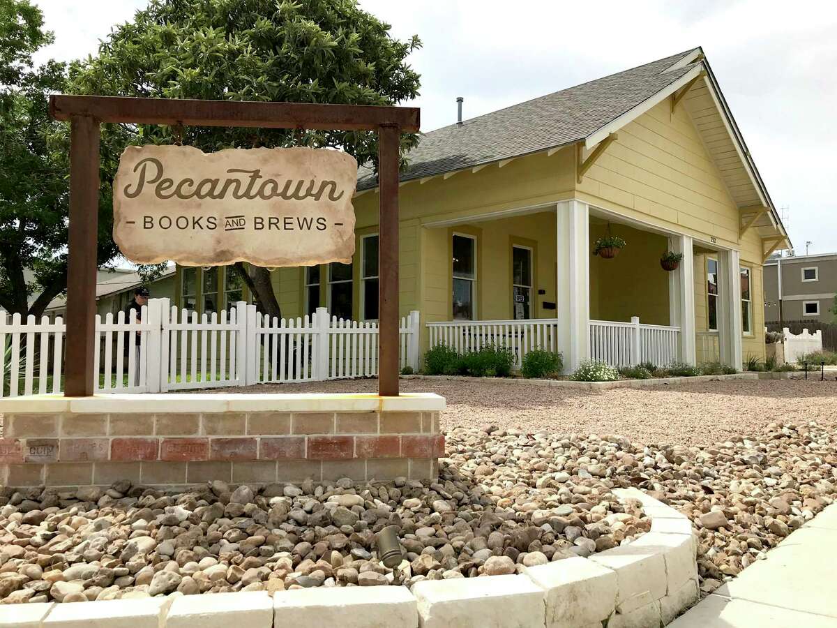 Pecantown Books and Brews is located at 212 S. Camp St. in Seguin.