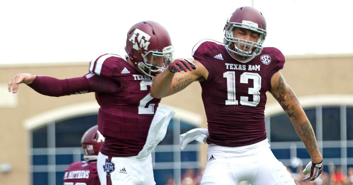 Mike Evans Texas A&M Aggies Unsigned Maroon Jersey Running