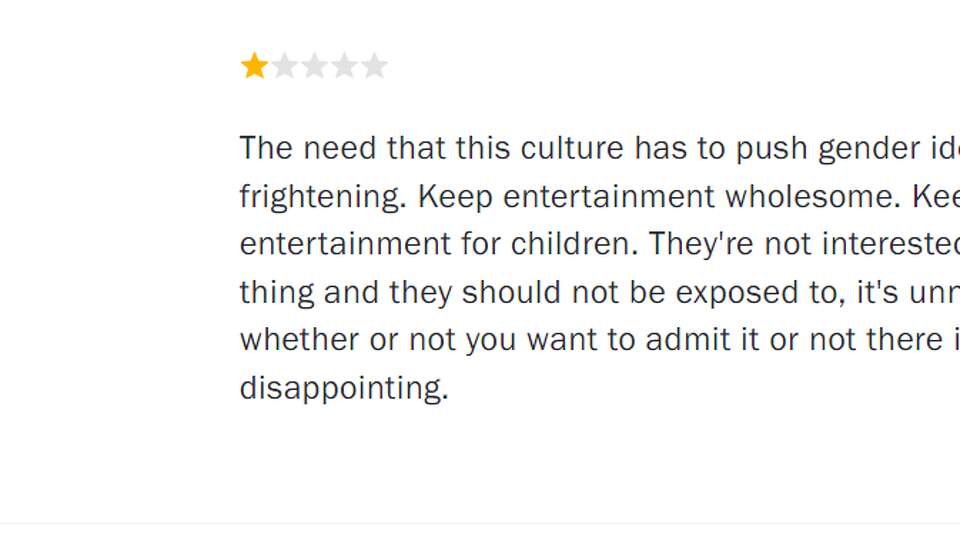 Lightyear's controversial same-sex kiss is getting negative user reviews  before the film is even released