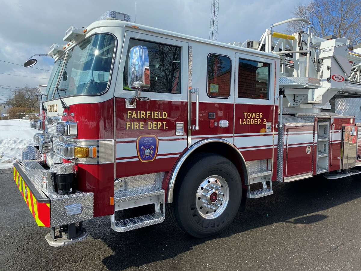 A Fairfield fire truck on February 11, 2021.