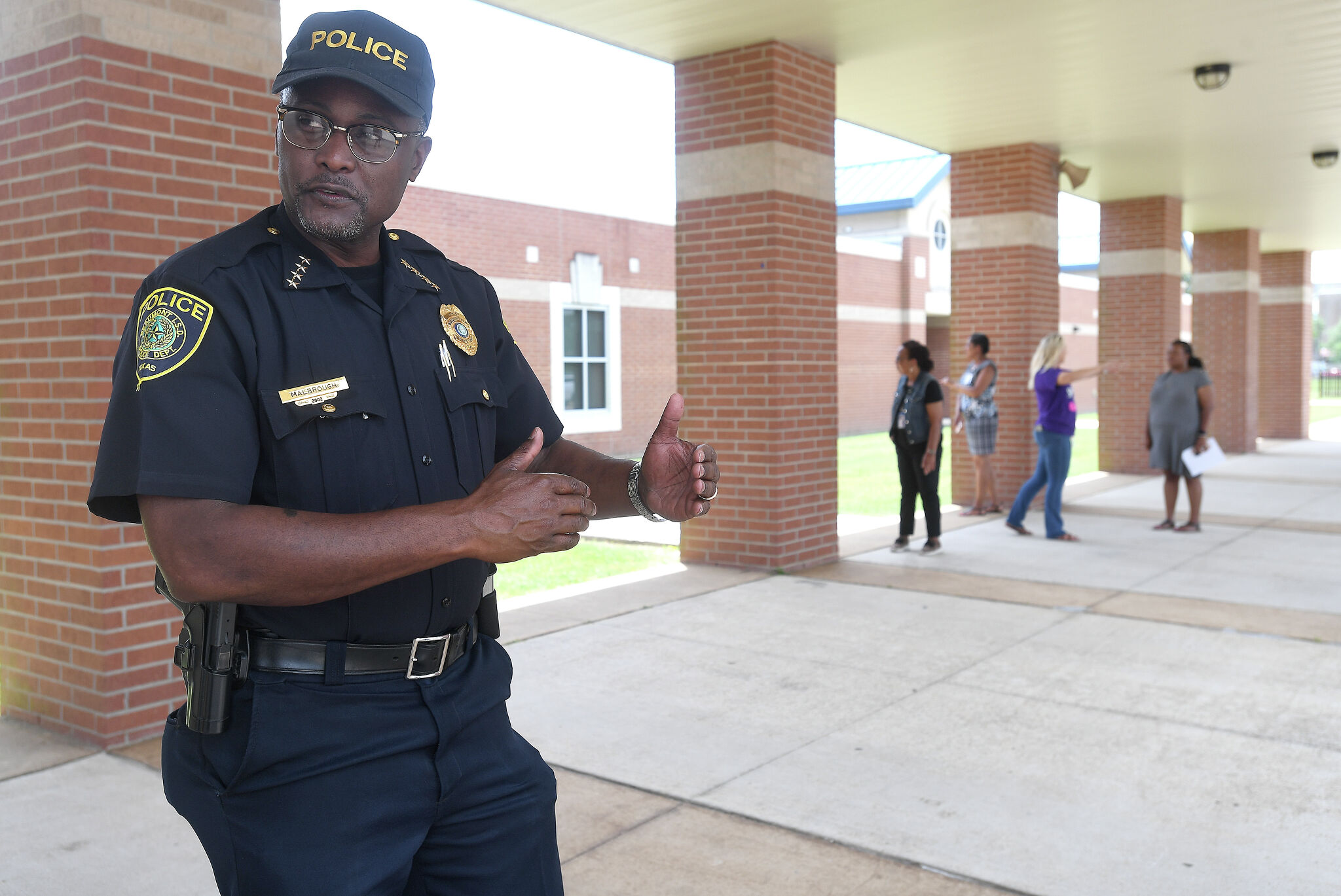 Beaumont ISD police chief Joseph Malbrough details district