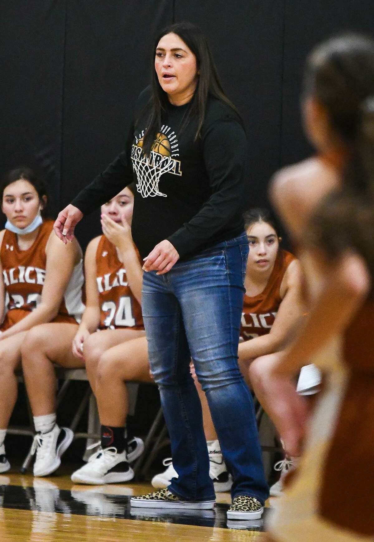 Mari Santos was named the head coach at her Alma Mater Alice High School prior to the start of last season.
