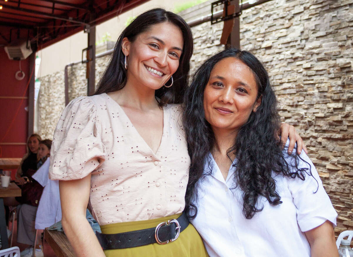Vanessa Agudelo of Peekskill (left) and Sarahana Shrestha of Esopus (right) are among a slate of socialist candidates running for New York state office on a climate platform. But they are the only two running in districts outside New York City.