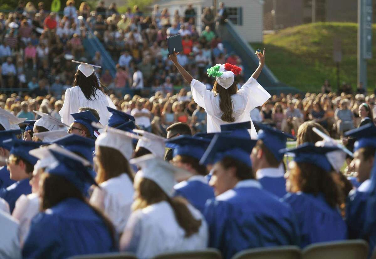 The Newtown High School Graduation in Newtown, Conn. on Wednesday, June 15, 2022.
