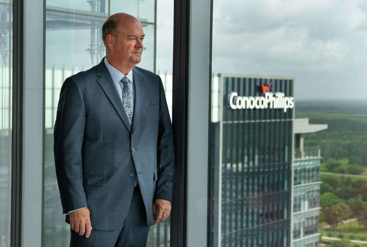 CEO of ConocoPhillips, Ryan Lance, photographed at their headquarters in the Energy Corridor, Tuesday, May 31, 2022, in Houston.