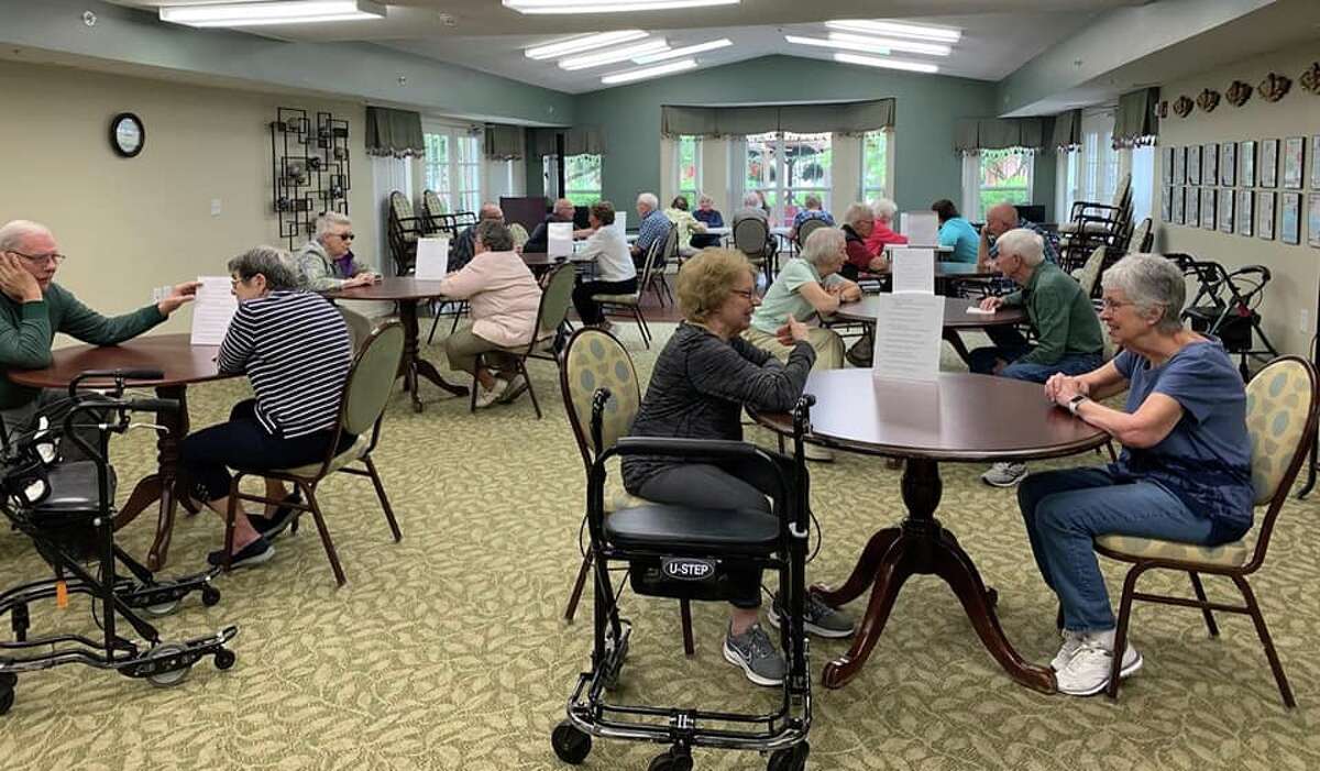 Independence Village of Midland residents enjoyed an afternoon of making new connections at the community’s first ever “speed-friending” event on Wednesday, June 15, 2022 in Midland. 