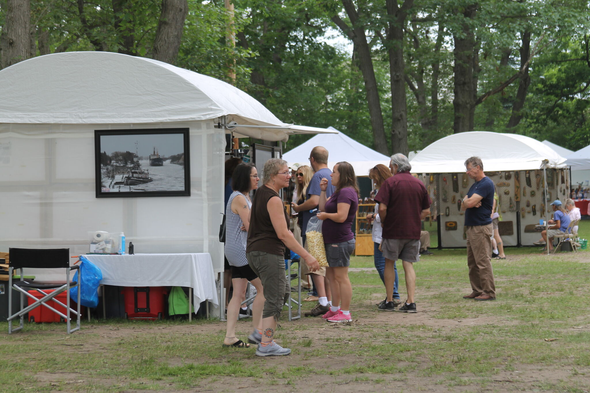 See what unique items can be found at Manistee Forest Festival craft