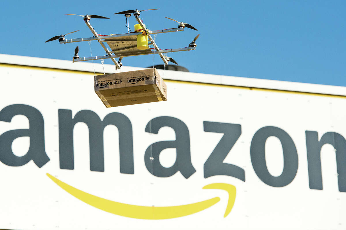 You may not see as many Amazon delivery vans soon.