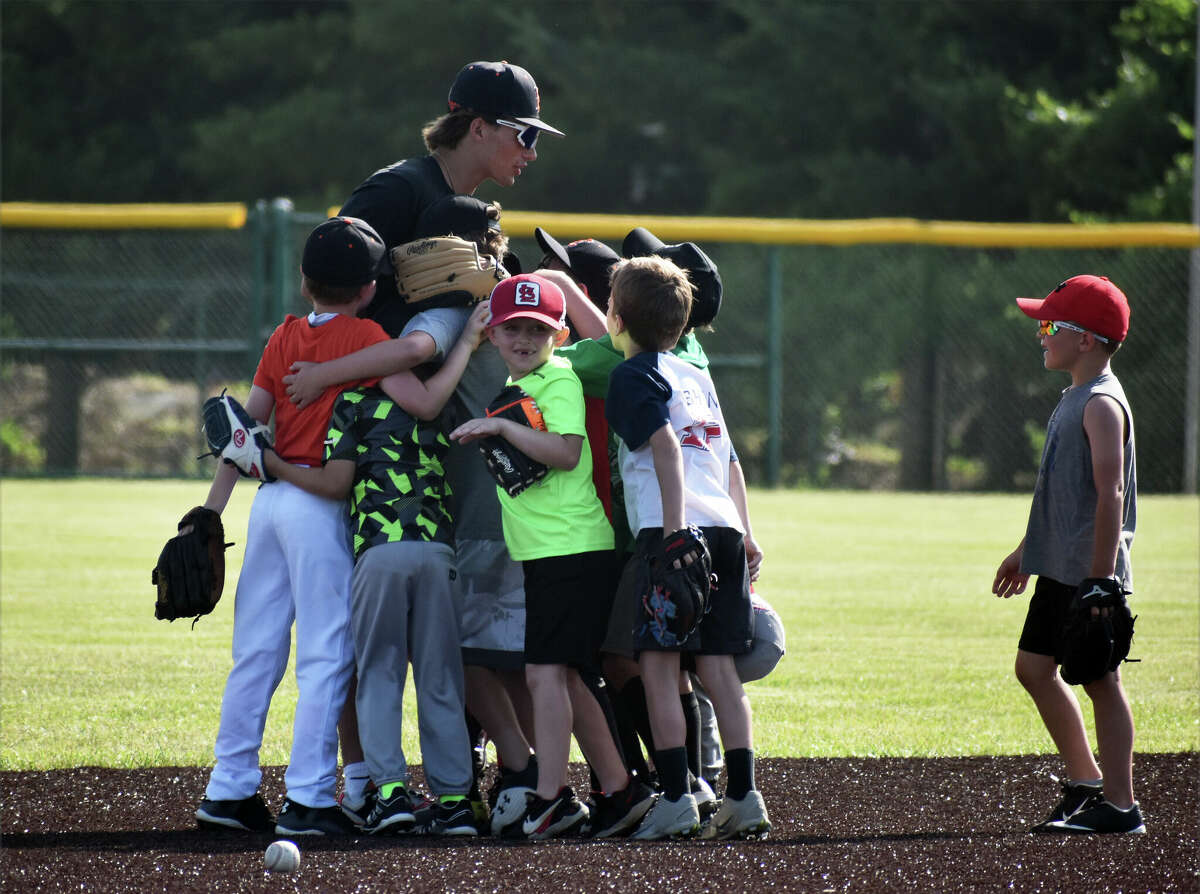 The Edwardsville High School baseball program hosted its annual summer camp this week at Tom Pile Field and the junior varsity field inside the District 7 Sports Complex. Campers learned various baseball skills from Edwardsville High School coaches and players.