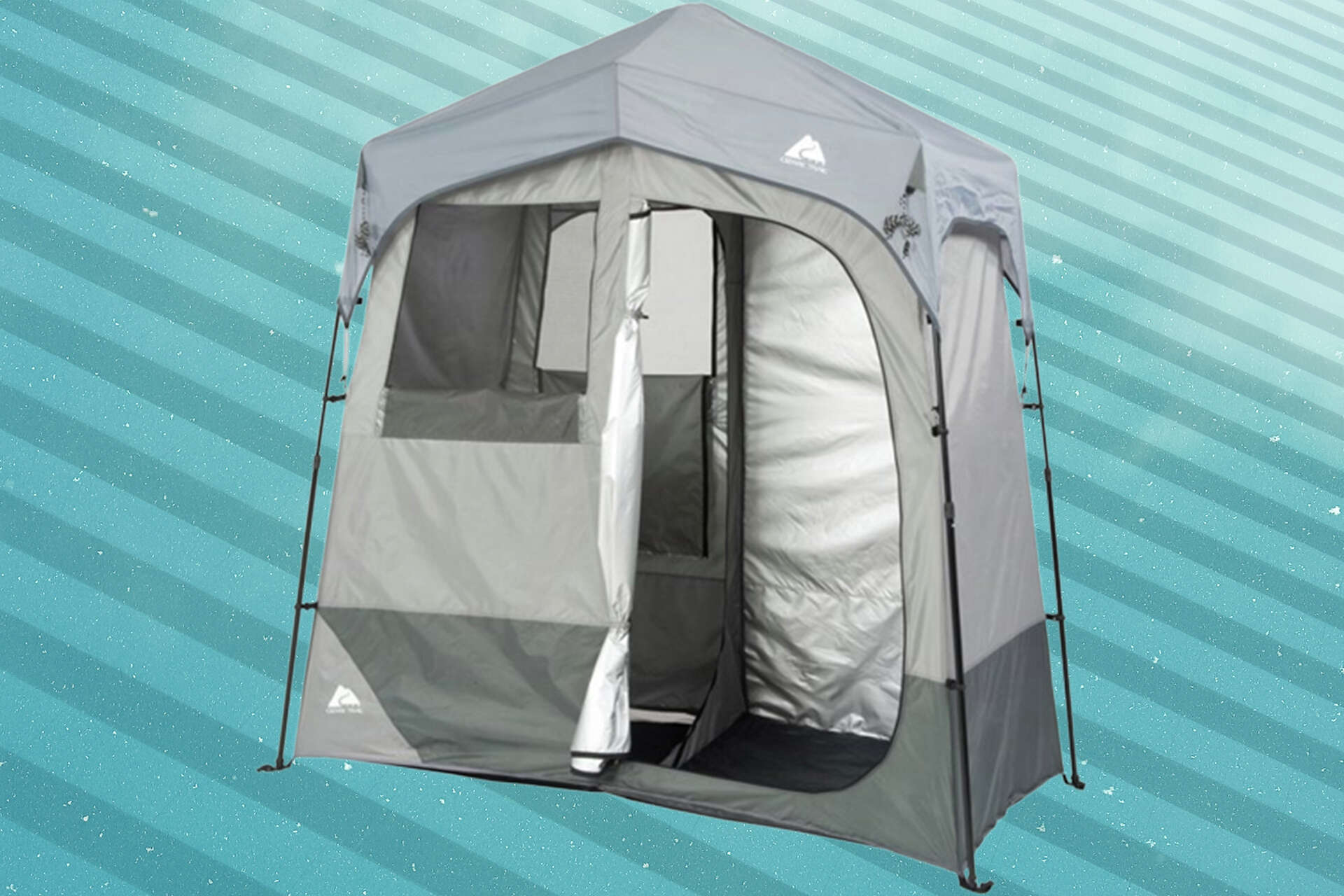 Turn camping into glamping with this Ozark Trail shower tent