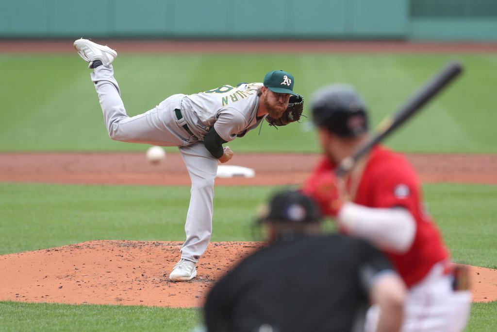 A's All-Star Paul Blackburn pitches for new ballpark  in Oakland