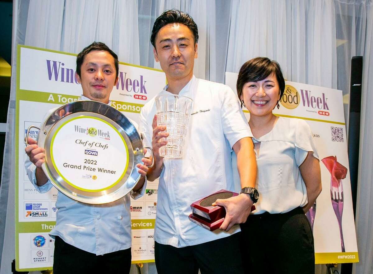 Chef Daisuke Igataki, from Shimogamo in Chandler, Arizona took top honors including a $5,000 cash prize along with the Waterford Crystal Trophy presented by GOYA Foods as he won the national Goya Foods Chef of Chefs Award judged by an esteemed chef and culinary trained food media panel.