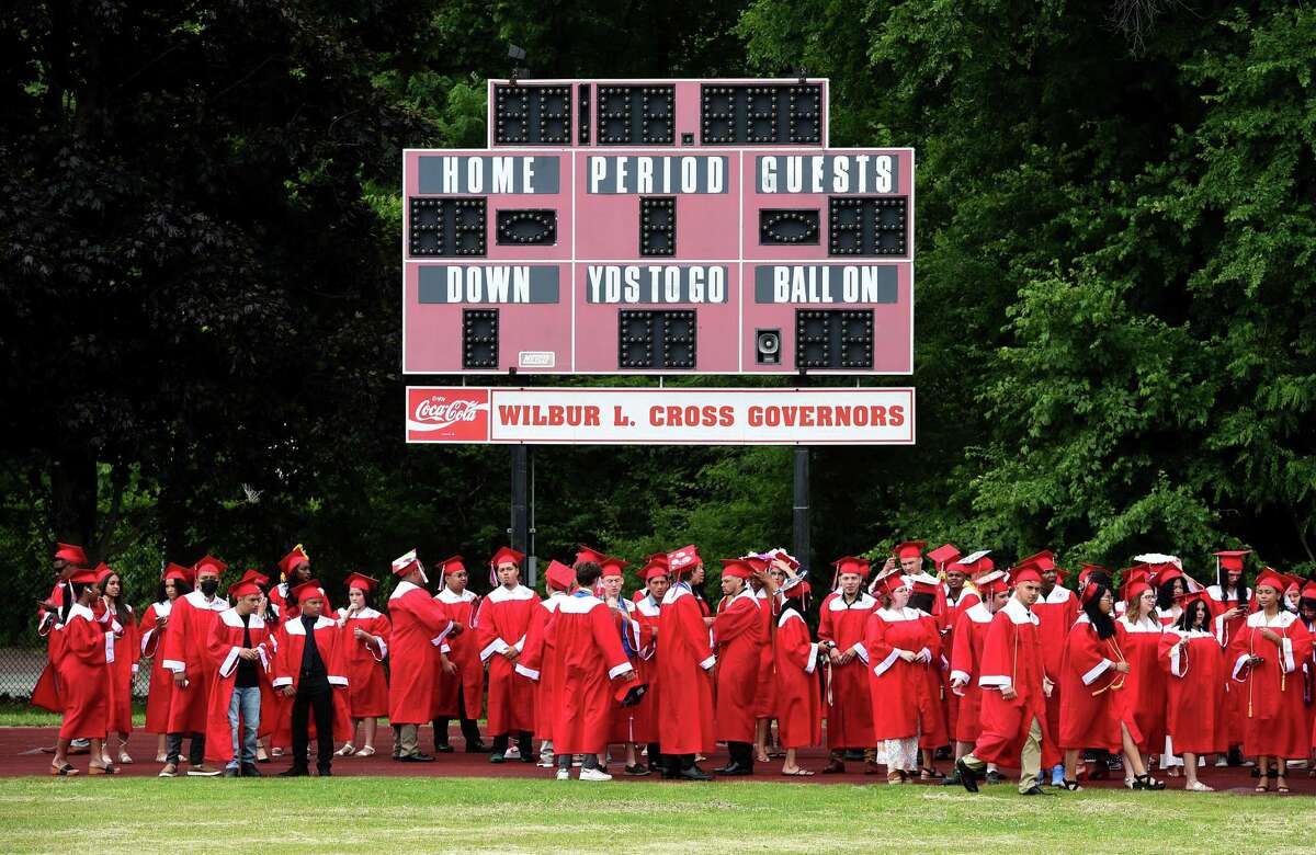 New Haven’s Wilbur Cross High School celebrates graduates