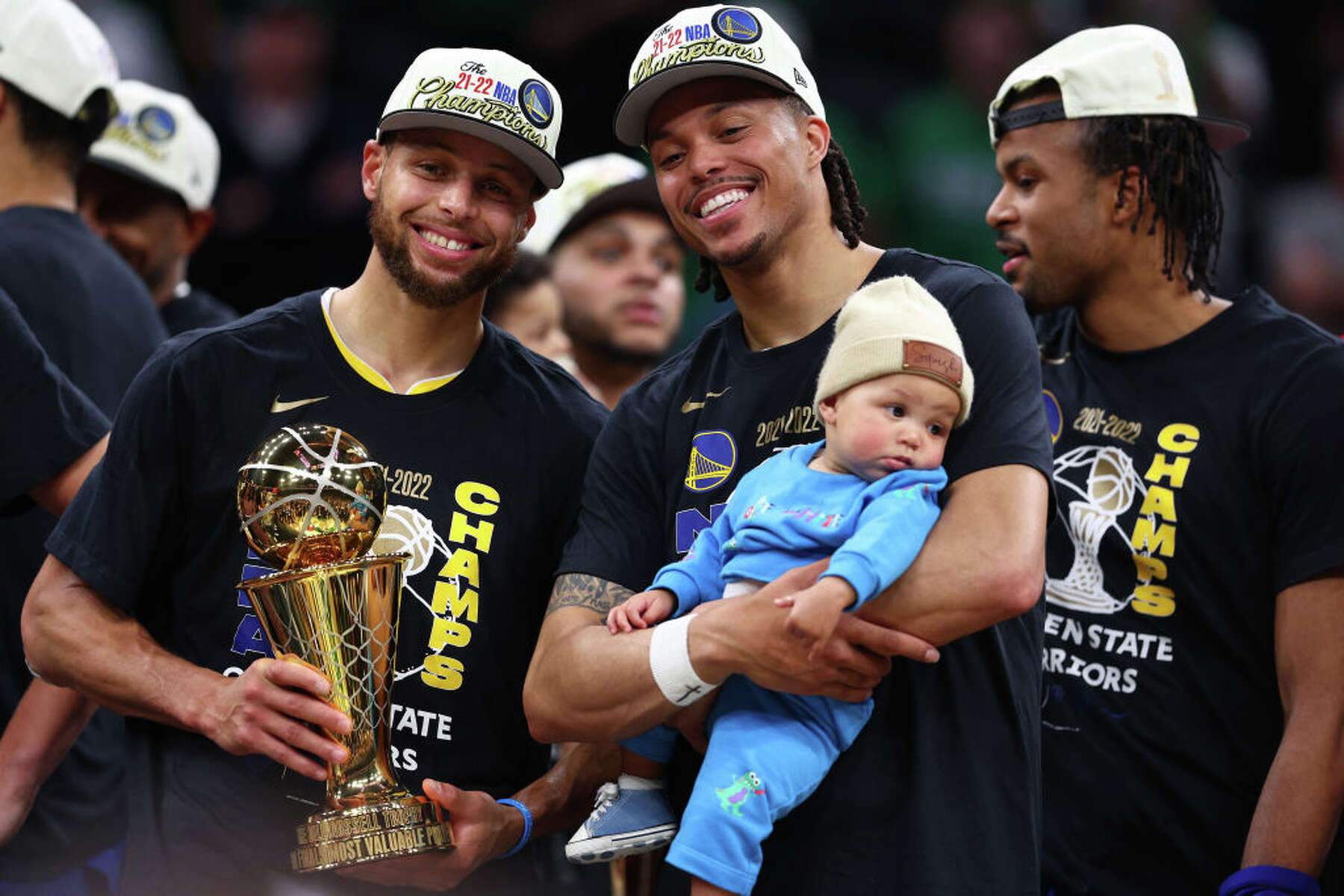 Golden State celebrates NBA title