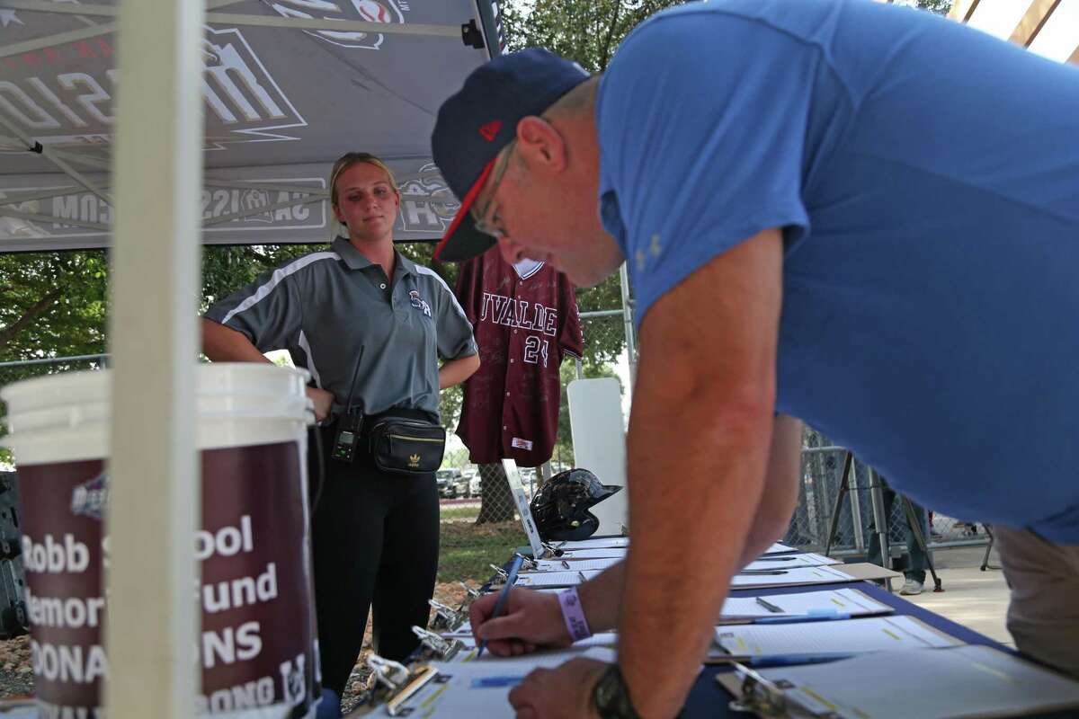 Missions wear Uvalde H.S. baseball jerseys, auction them off to support  memorial fund