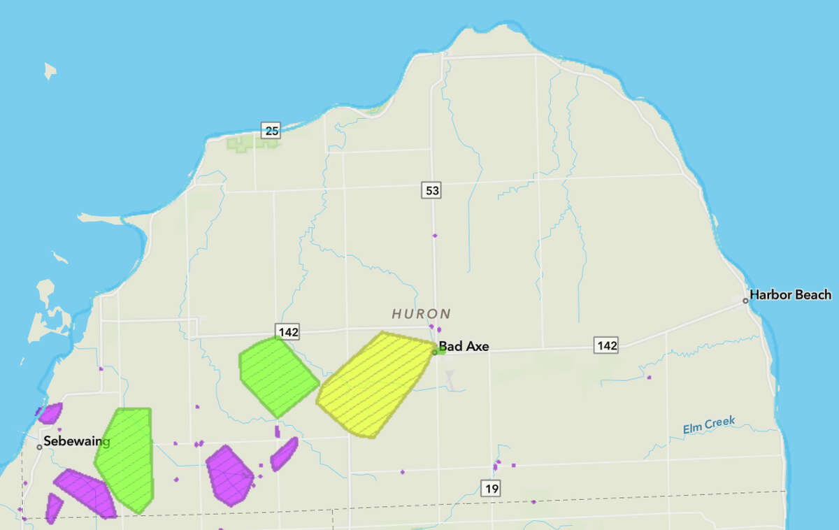 Hundreds still without power in Huron County