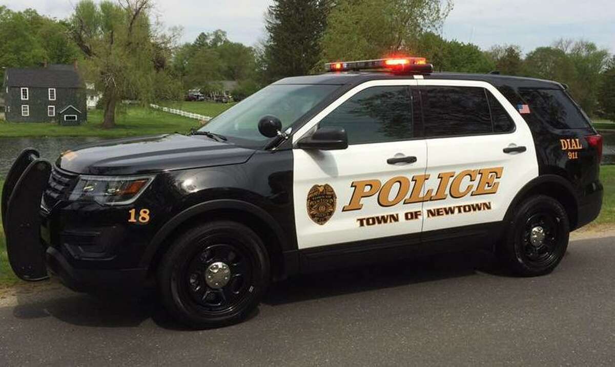 Newtown police say enforcement action is pending following a Wednesday evening crash on Route 34 that injured a motorcyclist.